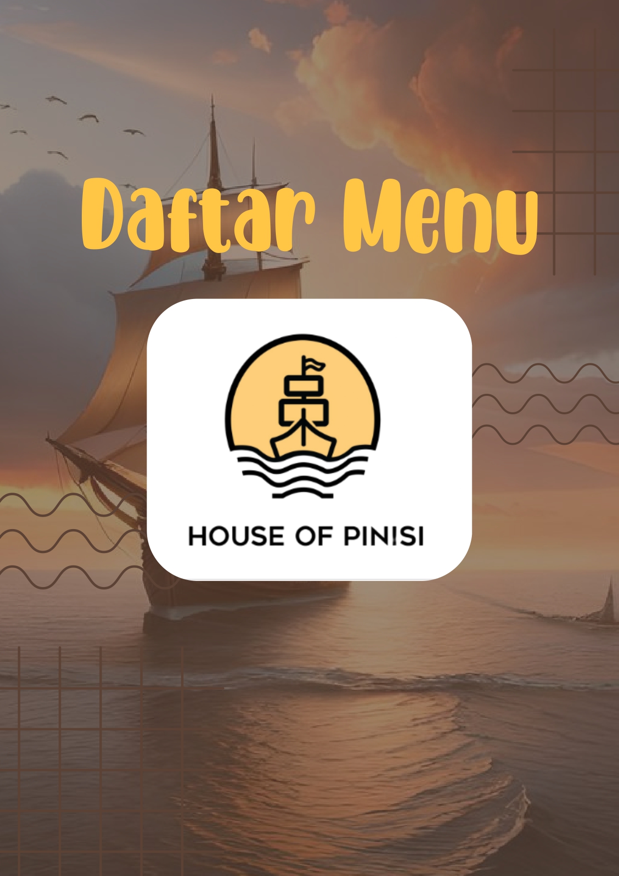 Menu 1 Cafe Pinisi Sidoarjo