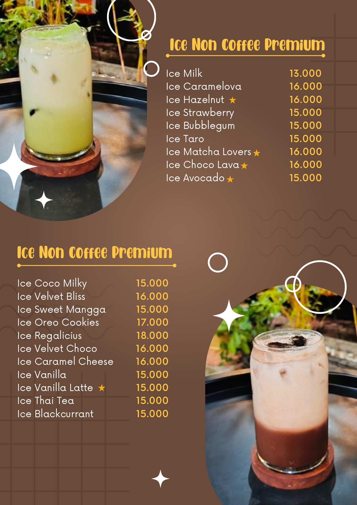 Menu 3 Cafe Pinisi Sidoarjo